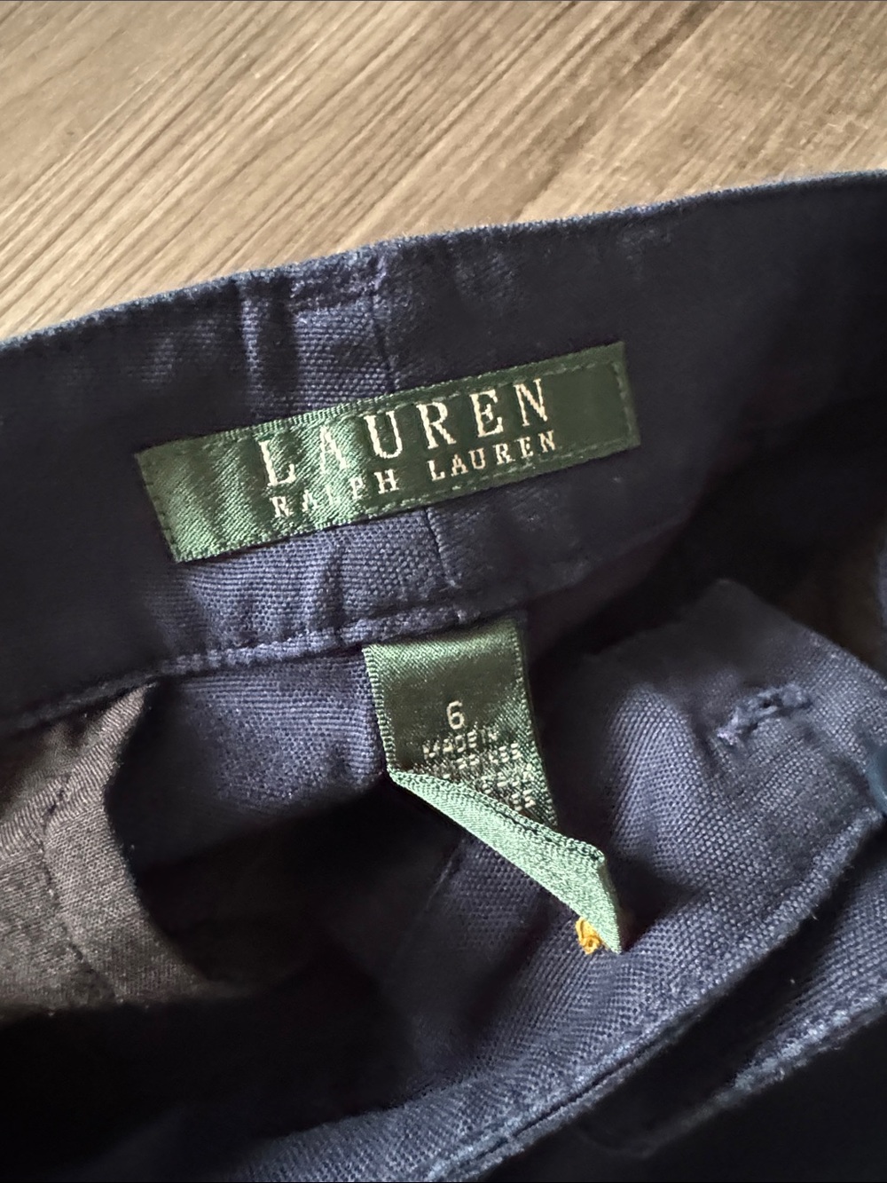 NEW Ralph Lauren $90 navy blue dress pants 6 women’s casual NWT business - Picture 4 of 10